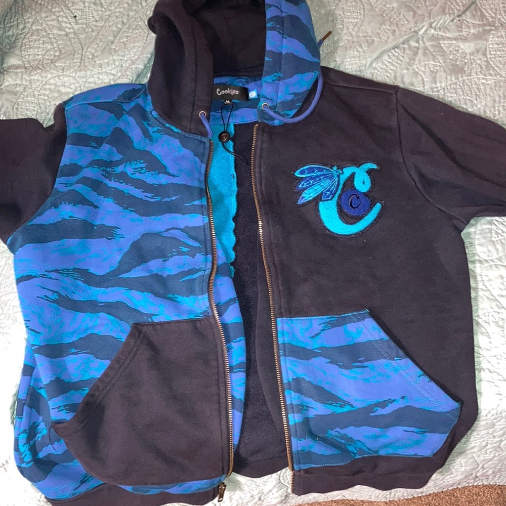 COOKIES TOP OF THE KEY ZIP HOODIE